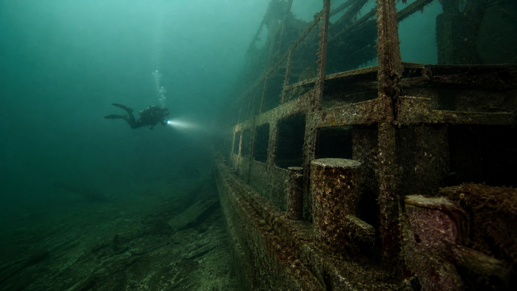 Enhanced wreck dive